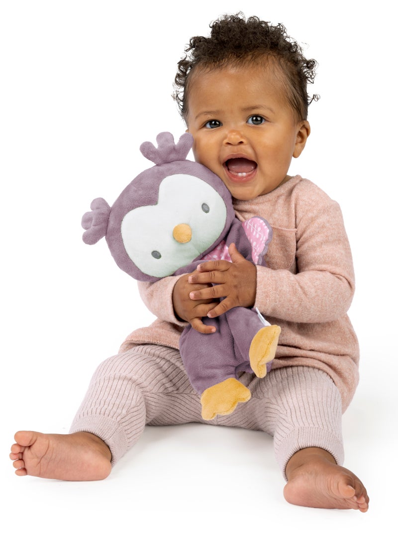 ingenuity Ingenuity - Nally The Owl Plush Lovey - Soft Bean Bag Soothing Toy - Image 2