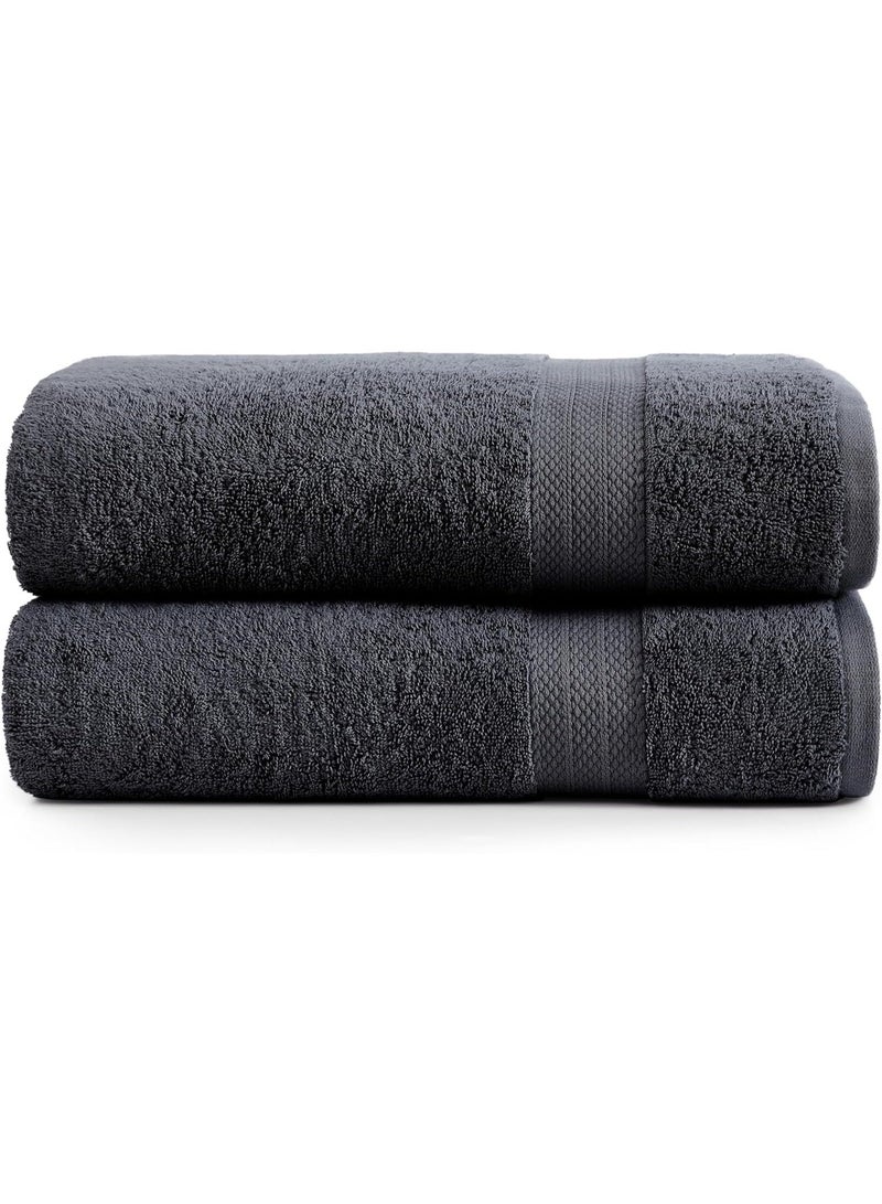 تى ام هوم عرض خاص من TM HOME – اشتري روب فندقي فاخر من القطن الطبيعي 100% بلون رمادي راقٍ واحصل على فوطة مجانية مقاس 50×100 – جودة فندقية أصلية، نعومة فاخرة وتجفيف سريع - Image 3