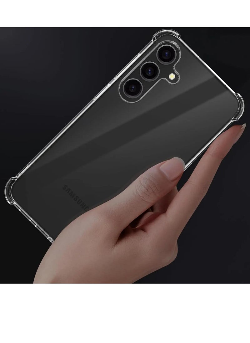 Designed for Samsung Galaxy A55 5G Back Cover Case Soft Silicone Back Case Cover for Samsung Galaxy A55 5G (Transparent) - pzsku/Z0237BDD7EDE51A26502AZ/45/_/1724702130/07bec2bc-a7c3-4ffc-b6a5-c68ad558435e