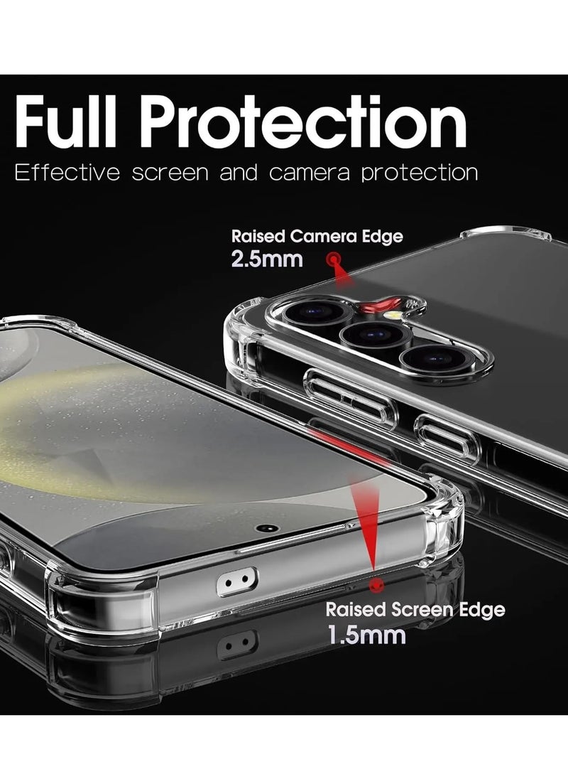 Designed for Samsung Galaxy A55 5G Back Cover Case Soft Silicone Back Case Cover for Samsung Galaxy A55 5G (Transparent) - pzsku/Z0237BDD7EDE51A26502AZ/45/_/1724702131/96018ac5-43c9-4131-b9cf-e53473ecee2a