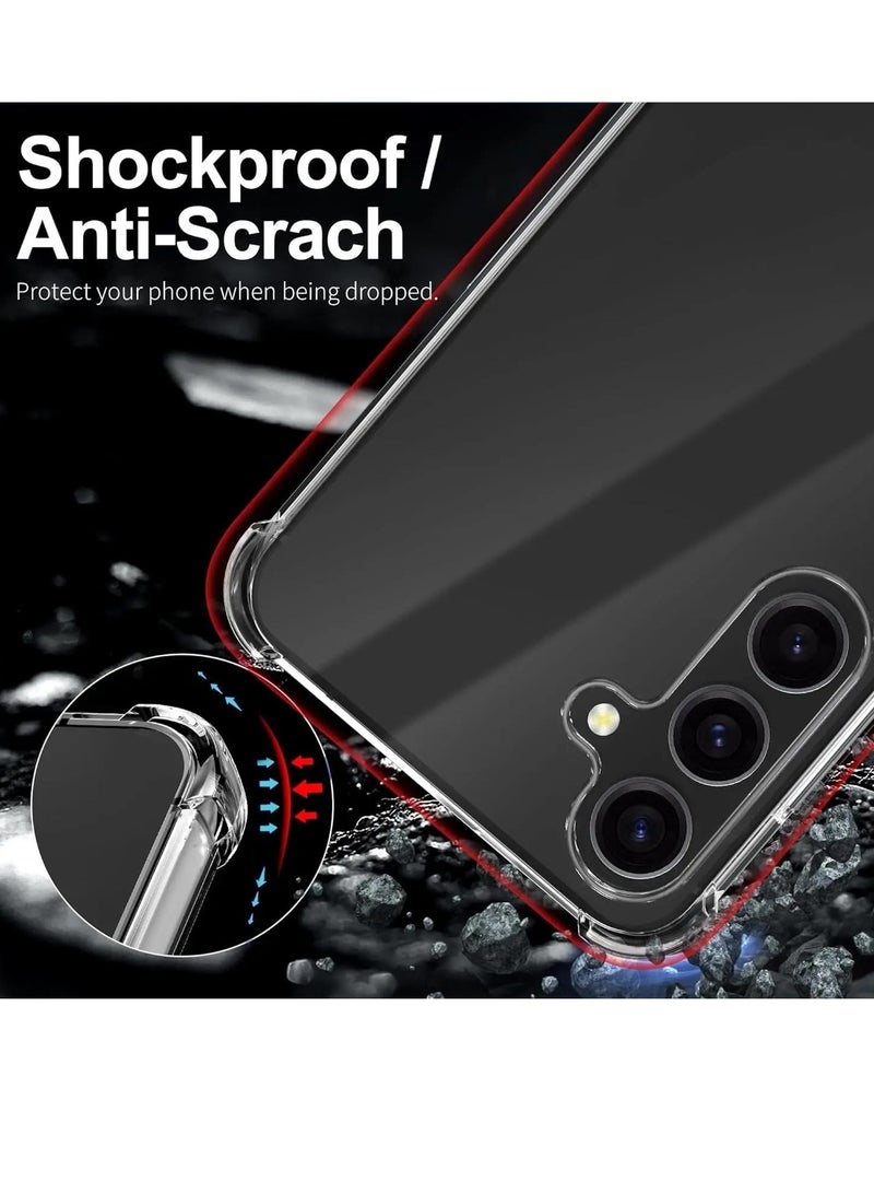 مصمم لهاتف سامسونج جالاكسي A55 5G غطاء خلفي ناعم من السيليكون غطاء خلفي لهاتف سامسونج جالاكسي A55 5G (شفاف) - Image 4