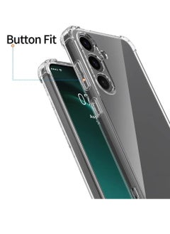 Generic Designed for Samsung Galaxy A55 5G Back Cover Case Soft Silicone Back Case Cover for Samsung Galaxy A55 5G (Transparent)  - Image 3