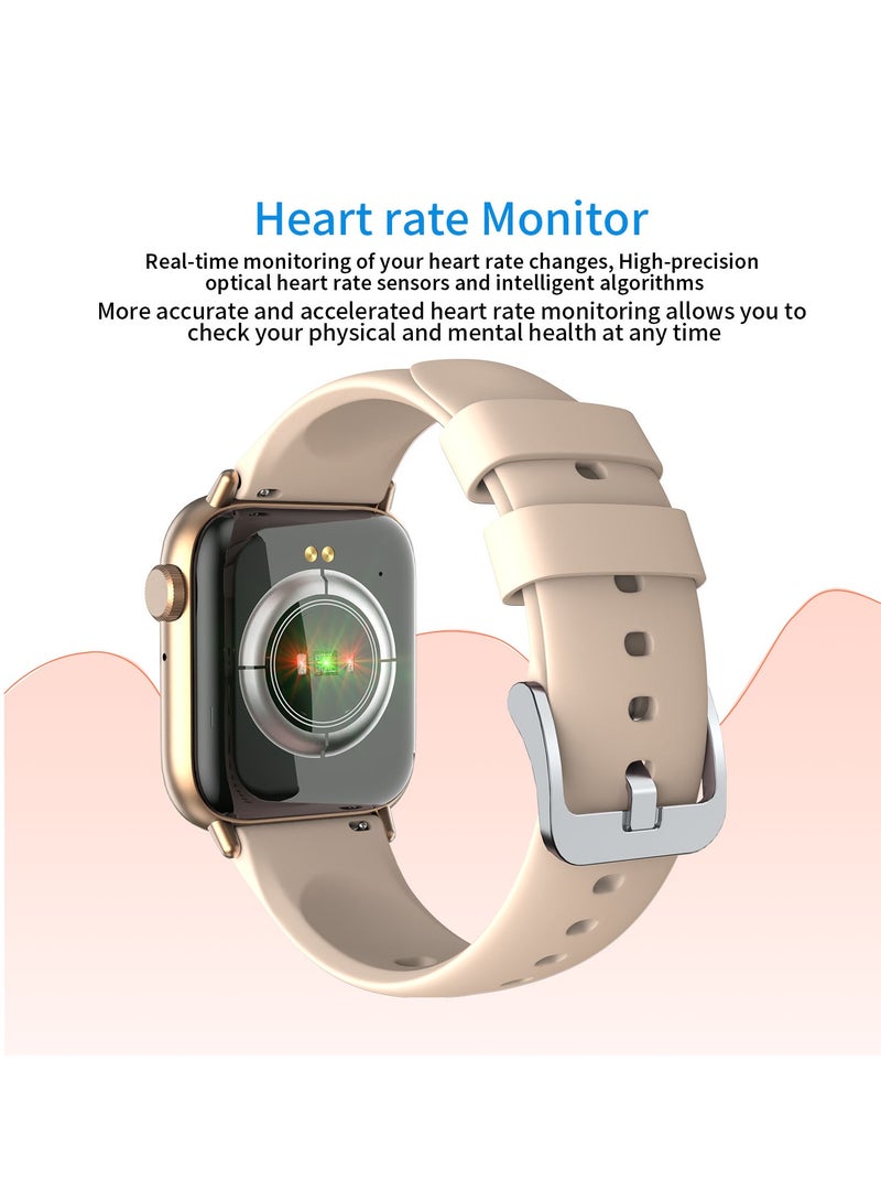 RollsTimi  Smart Watches For Women Men,Fitness Tracker with Heart Rate Sleep Monitor,1.85” HD Full Touch IP67 Waterproof Casual Sport Smartwatch for Android IOS - Image 5