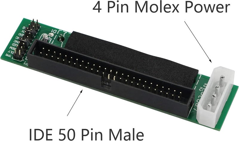CERRXIAN SCSI SCA 80 Pin Female to IDE 50 Pin Male Adapter Converter for Hard Disk Computer - Image 4
