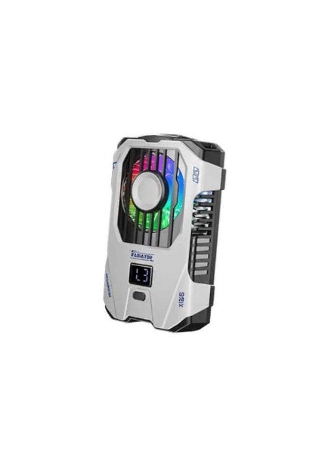 ELTRAZONE X136 Mobile Phone Cooling Fan, Adjustable Semiconductor Radiator with High-Speed Cooling for Gaming, Heat Reduction for Long Play Sessions, Quiet Operation, Compatible with Most Smartphones - Image 1