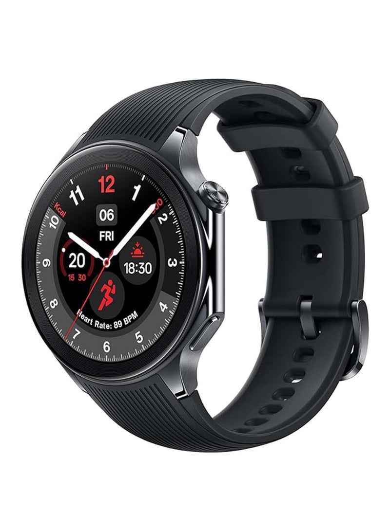 OnePlus Watch 2 Google WearOS Screen Size 1.43 Black Steel - Image 3