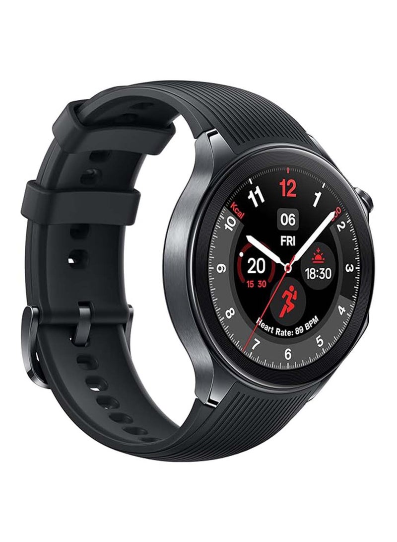 OnePlus Watch 2 Google WearOS Screen Size 1.43 Black Steel - Image 2