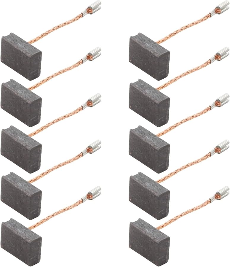 Carbon Brushes Replacement Set 6x11x15mm For Bosch GWS 17 125 CIE Angle Grinder - Image 4