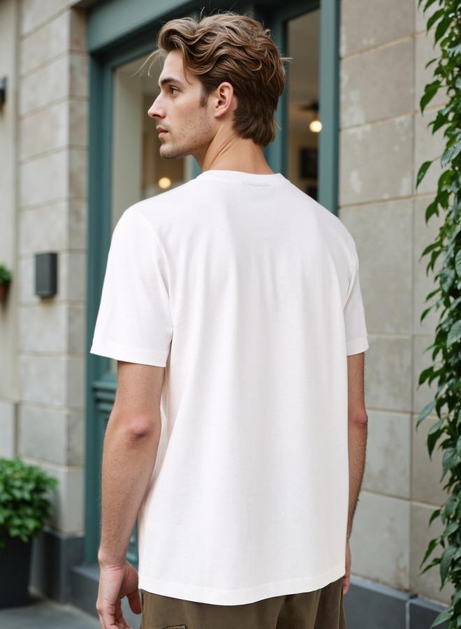 سبلاش فيڤ تيشيرت بطبعة البيتلز بياقة دائرية وأكمام قصيرة - Image 3