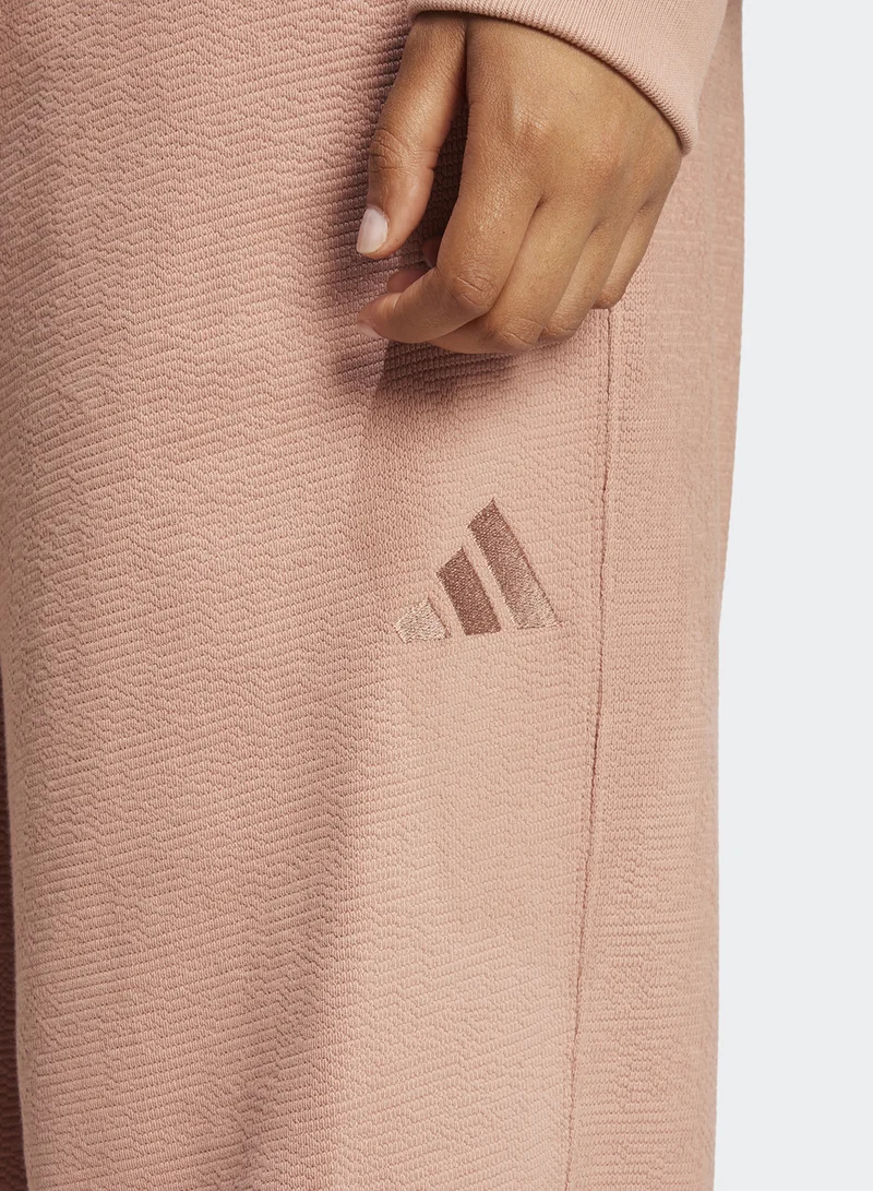 Adidas All Szn Cloud Jersey Barrel Leg Pants