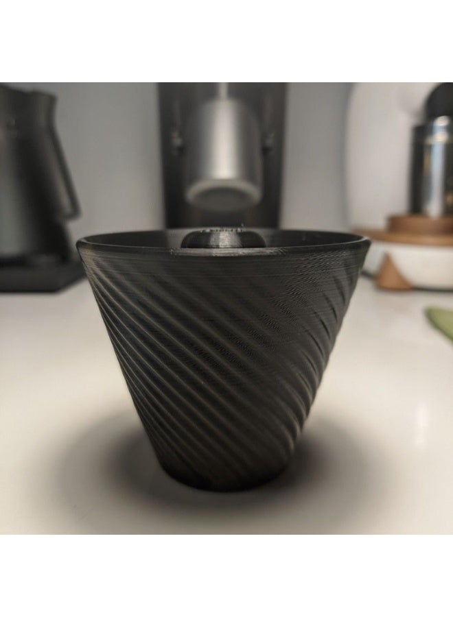 3dstations Coffee Filter Shaping Tool, an essential tool for coffee enthusiasts seeking consistent and flavorful results with every pour-over. Design - Image 1