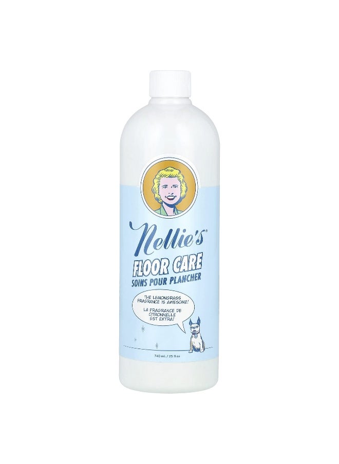 Nellie's Nellie's, Floor Care, Lemongrass, 25 fl oz (740 ml)  - Image 1