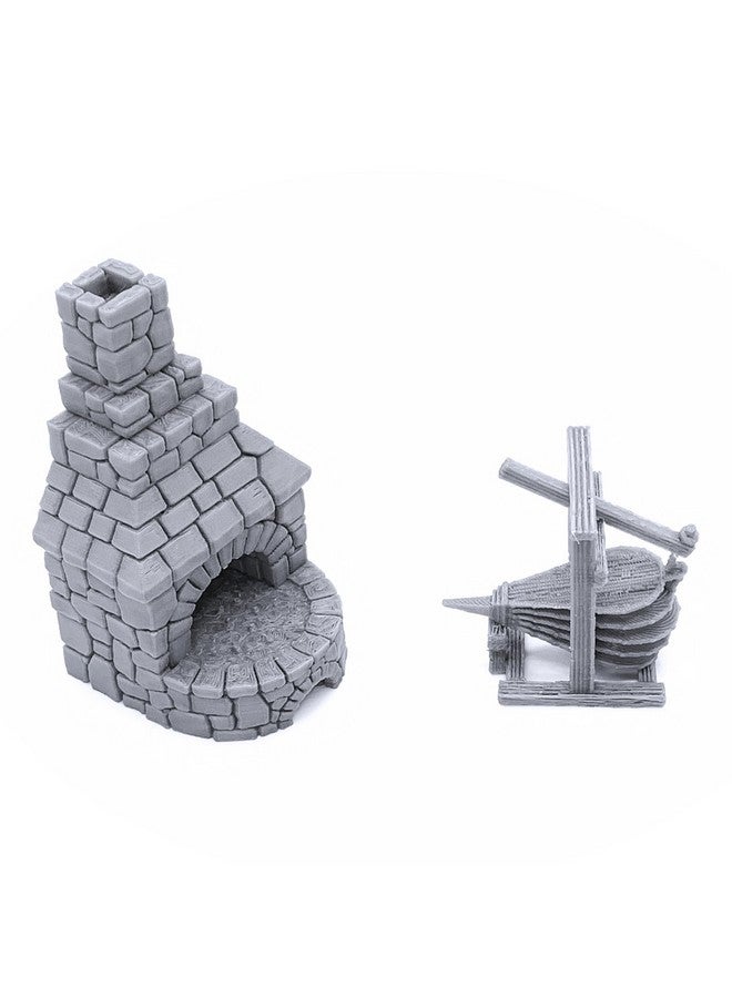 EnderToys Smithy Tools - DND Terrain Compatible with Dungeons and Dragons, 28mm Miniature Wargaming, Tabletop RPGs, Wargame Scenery - Image 4