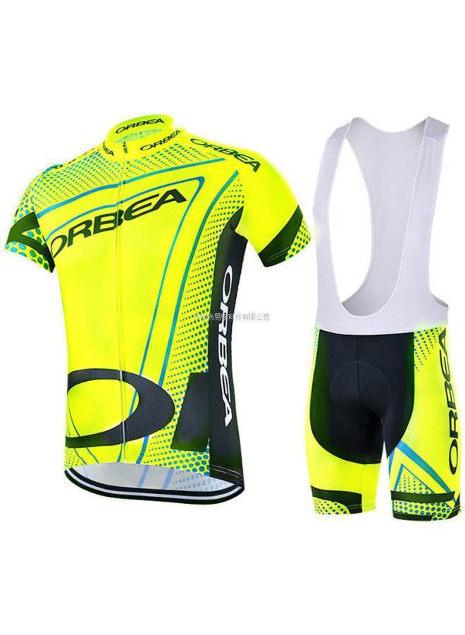 Popular Cycling Clothing Suit Men's Orbea Summer Cycling Shirt Mountain Bike Cycling Short-sleeved Top Export