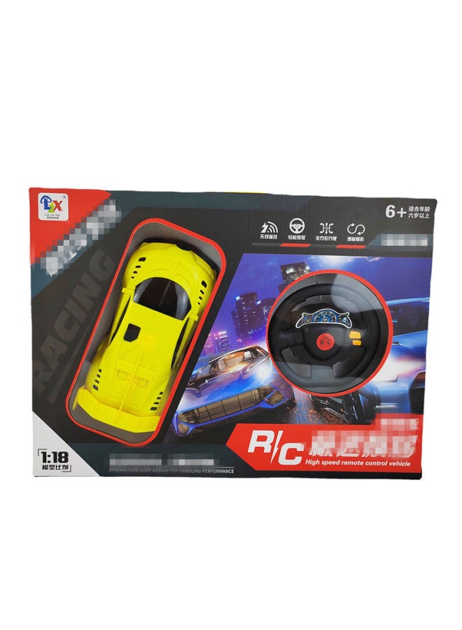 Big Gift Box Two-way Wireless Electric Remote Control Car Children's Toy Steering Wheel Remote Control Car Sports Car Stall Wholesale-Proportion:1:18 - Image 5
