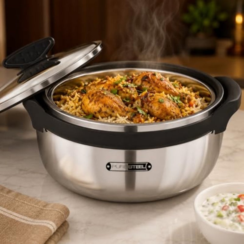 UTC MS1738 MAGNUS STEEL HOTPOT 3PC SET BLACK - BIG 2000/2500/3500 - Image 5