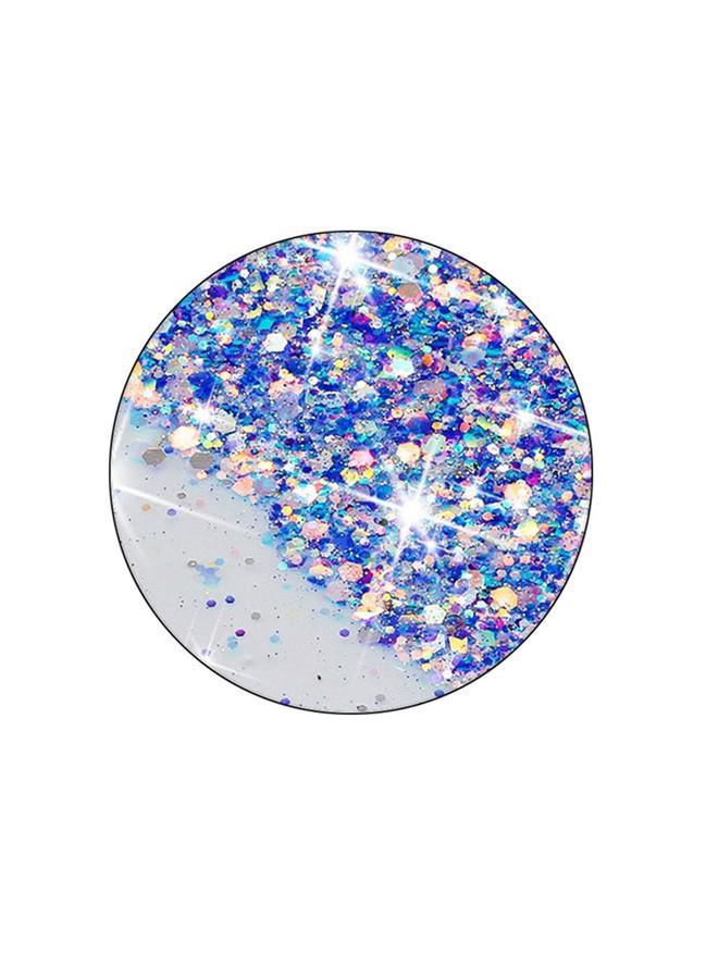 زبون جراب لهاتف iPhone 11 Pro، جراب هاتف TPU مزين بنجوم لامعة وفراشة مضيئة - Image 5