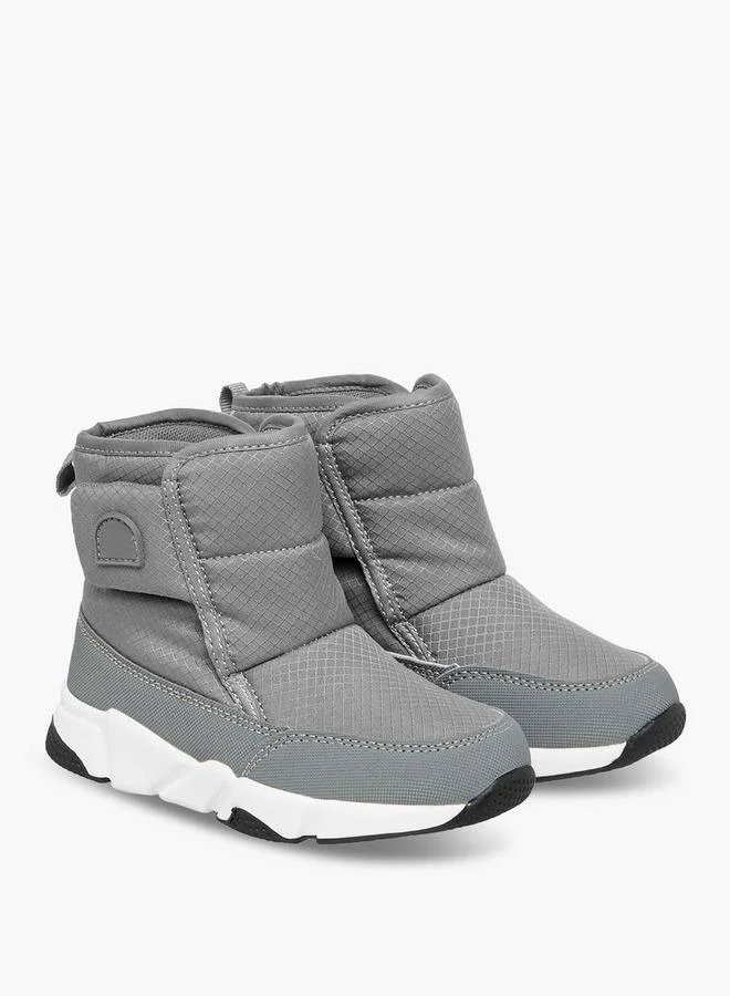 JUNIORS Boys Hook and Loop Ankle Boots