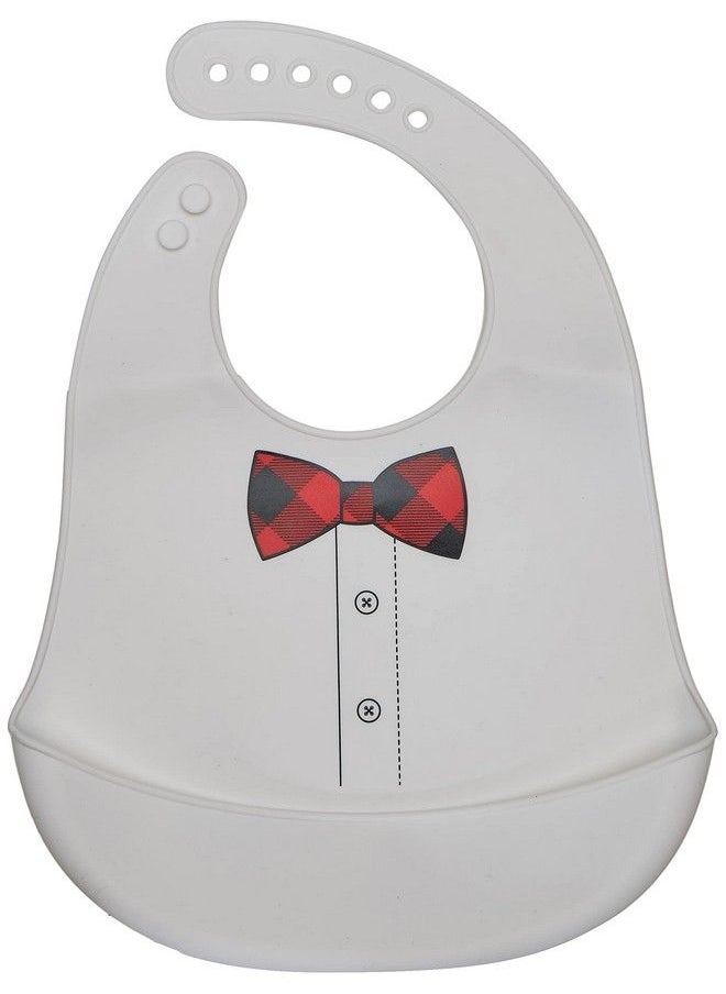 Little Treasure - Unisex Baby Silicone Bibs Baby Bear One Size - Image 1