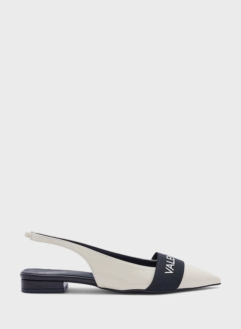 فالنتينو باي ماريو فالنتينو Close Toe Ankle Strap Ballerina
