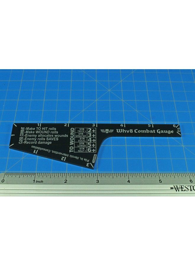LITKO Close Combat Gauge ; Compatible With Warhammer 8Th Edition ; (Translucent Grey) - Image 4