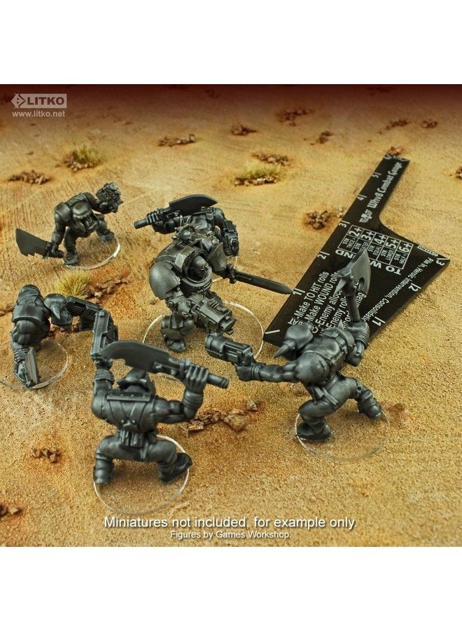 LITKO Close Combat Gauge ; Compatible With Warhammer 8Th Edition ; (Translucent Grey) - Image 3