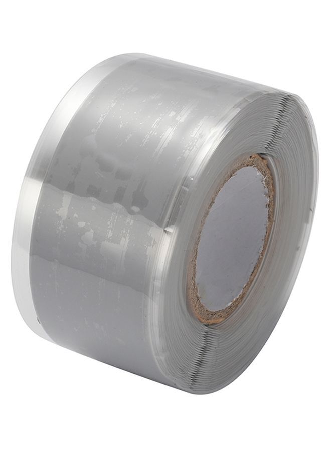 NIBEMINENT Waterproof Self-Adhesive Sealing Insulation Repair Tape Silver 7.5 x 2centimeter