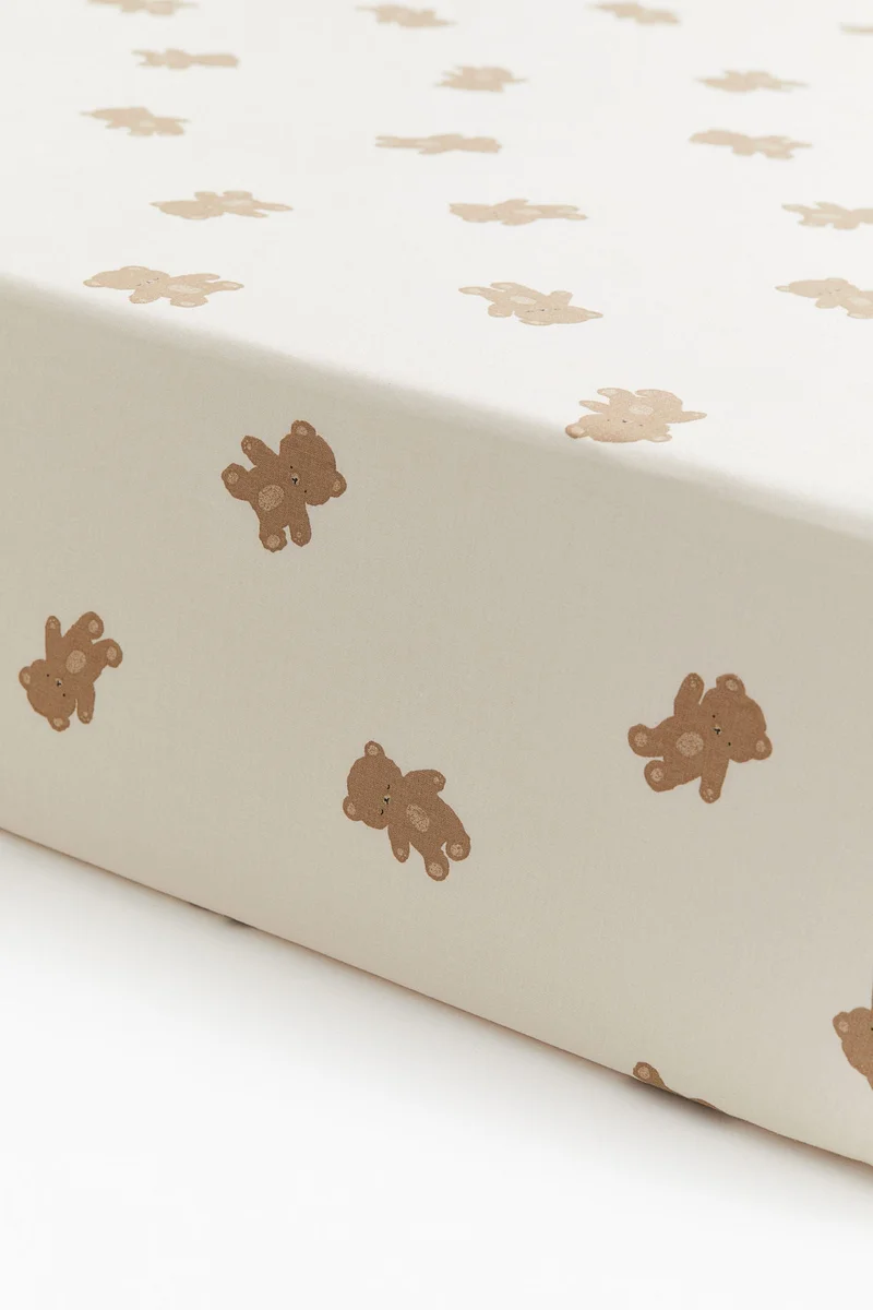 H&M Cot fitted sheet