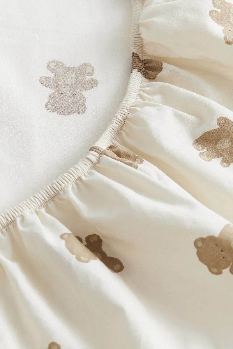 H&M Cot fitted sheet