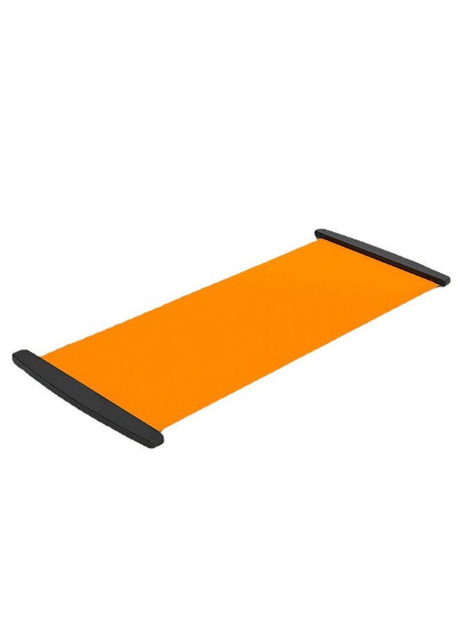 Generic Speed Skating Pad Roller Skate Training Sliding Board, Balance Exercise Indoor Gym Fitness Board Short Track Practice Pad for Hockey Skiing with Shoe Cover 200*50cm - Image 1