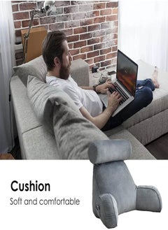 Reading Pillow, Large Waist Cushion with Armrests, Thickened and Enlarged Crystal Velvet Back Support for Sitting in Bed Watching TV - pzsku/Z02397210CF8874053090Z/45/_/1735973428/9d728043-31b5-40e3-b71d-f2a2c2596944