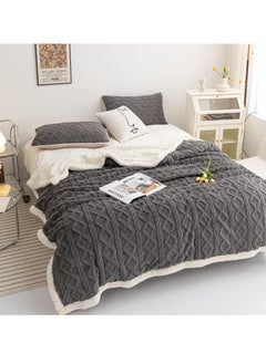 Sharpdo Coral Flannel Thickened Lambswool Blanket Sofa Blanket 180x200Cm  - Image 2