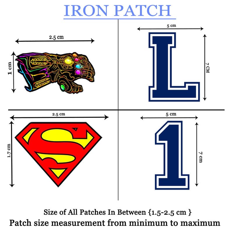 LAZYCHUNKS ® New Unique Mountain,Marvel,Space,Mars,God,Camping,Outdoor Living Patches|New Clothing Accessories for Enhance The Beauty of T-Shirt,Jacket,Bags,Caps,etc. - Image 2