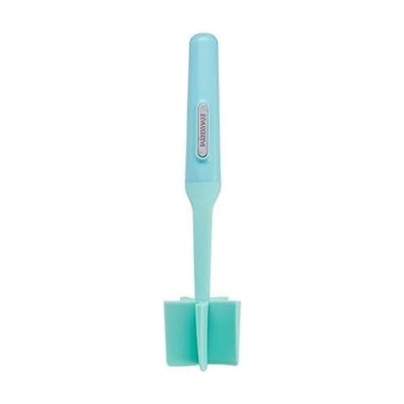 Farberware Heat Resistant Nylon Meat and Potato Masher, Safe for Non-Stick Cookware, Aqua Sky - Image 1