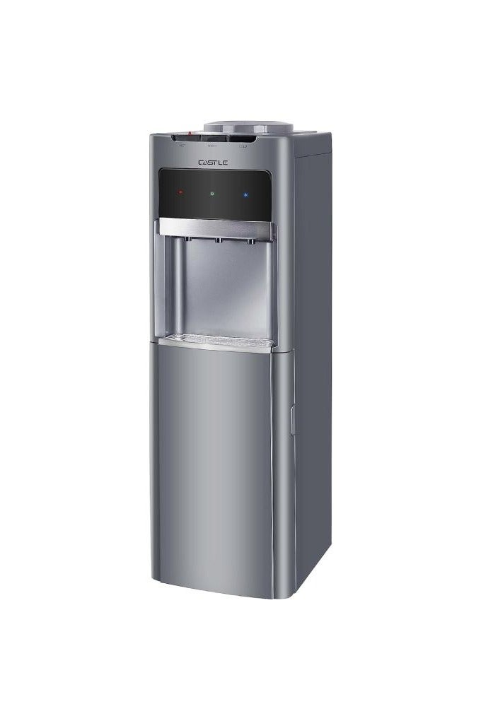 كاسل مبرد مياه كاسيل 3 حنفية، مزود بثلاجة، WD3055R - رمادي - Image 2