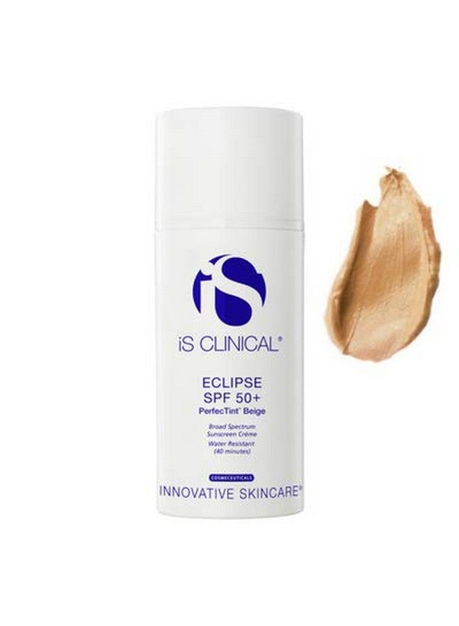 آي إس كلينيكال كريم الحماية من الشمس Eclipse Spf 50 Plus Perfectint باللون البيج - Image 1