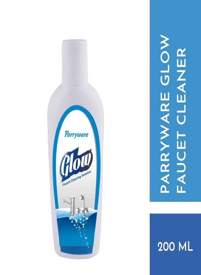 PARRYWARE GLOW Tap Cleaner & Limescale Remover 200 ml | Instantly Removes Limescale, Hard Water Stains & Soap Scum | Powerful Deep Cleaning for Sparkling Faucets - Fast Action, Streak-Free Shine - Image 2