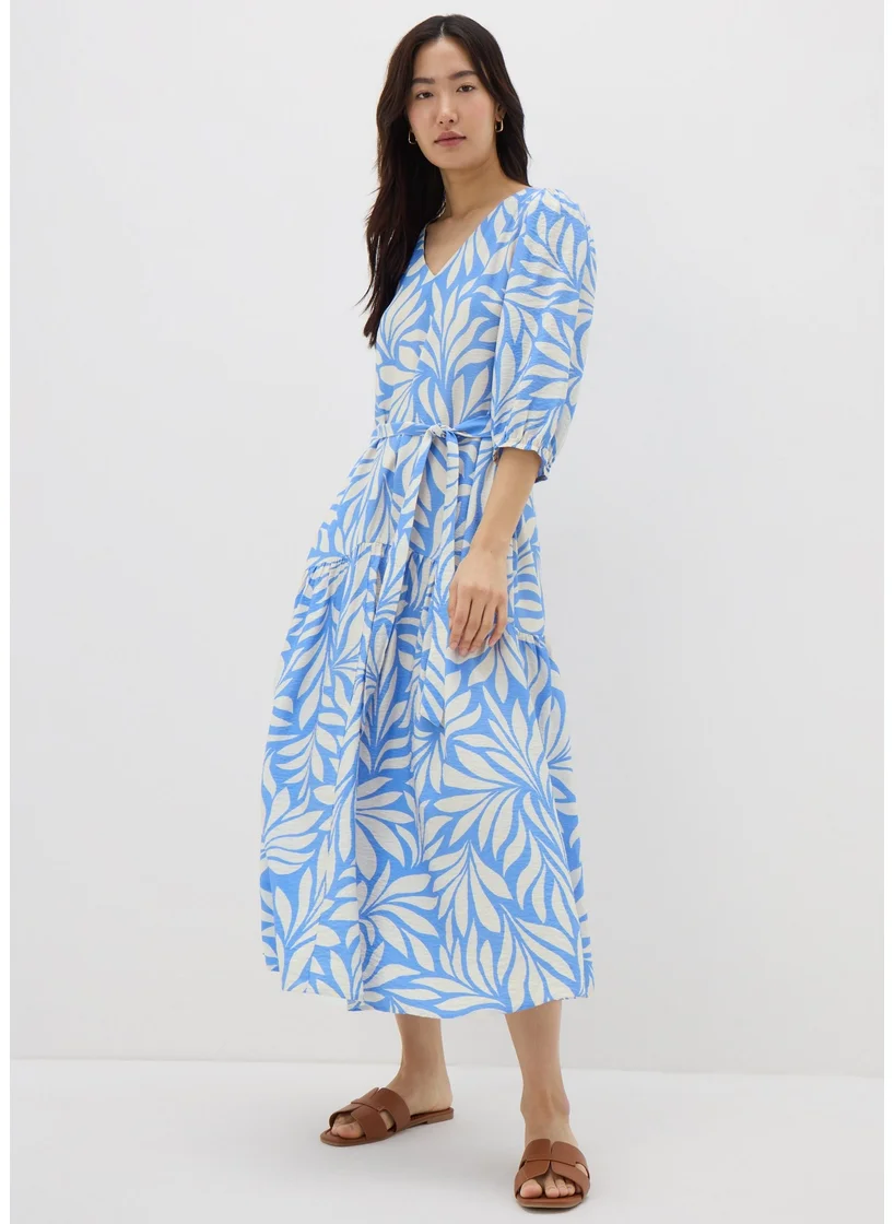 Matalan Floral Print Midi Dress