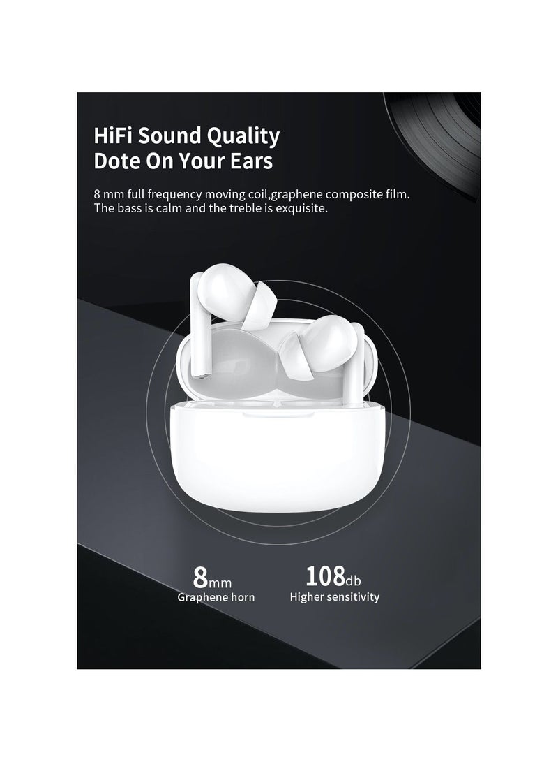 Ipro Wireless Headphone White - Image 4