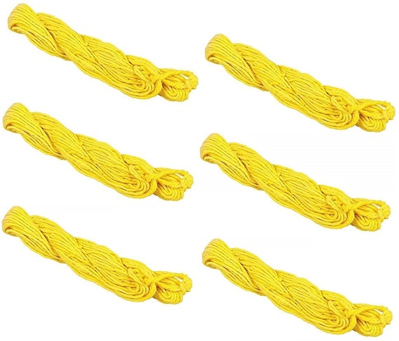 Yashvin Brahmin Yellow Janeu 100 Cotton Yagnopaveeth Janoi Janeva Jagnopait Upanayan Sanskar Thread 10 Pieces Sacred Thread Brahmin Thread Yagnopaveeth for Puja GU99