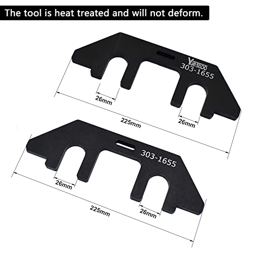 Yuesstloo 303-1655 Camshaft Holding Alignment Timing Tool, Compatible with Ford 3.5L EcoBoost Upgraded GT F-150 Expedition Lincoln Navigator, with Cylinder Head Screw Removal Socket - Image 3