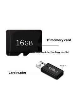 Generic Popular 2.4-inch Large Screen HD Digital Camera Cartoon Mobile Phone Camera Toys For Students And Children-Body Color:16G Memory Card + Card Reader  - Image 1