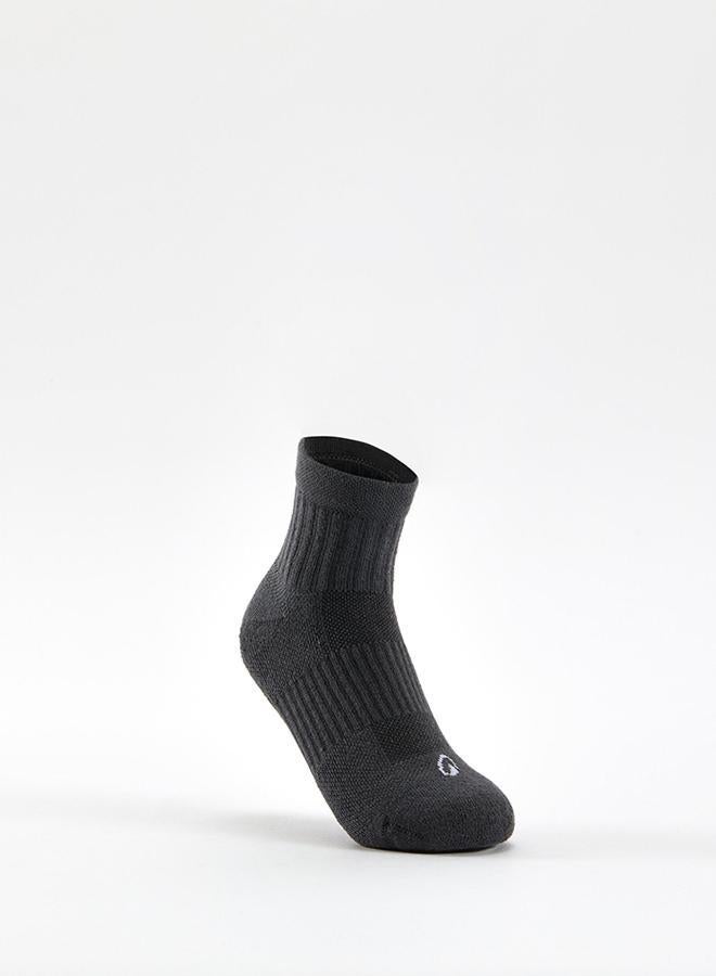 DECATHLON Kids' Mid-High Sports Socks Tri-Pack RS 500 - / - Image 2