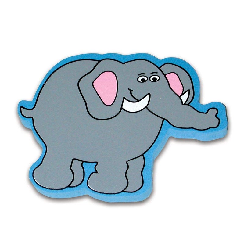 Edushape Magic Creations Foam Sticker Imaginative Bath Tub Activity Play Set, Jungle Fun - Image 3