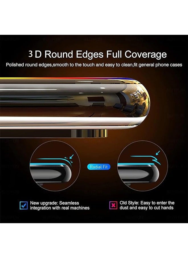 Generic - 2 Pack Motorola Edge 50 Pro 5G Screen Protector, 9H Tempered Glass Screen Protector for Motorola Edge 50 Pro 5G, Premium 3D Curved Edge Guard Film，Case Friendly, Anti-Scratch Film (Edge Adhesive) - Image 1