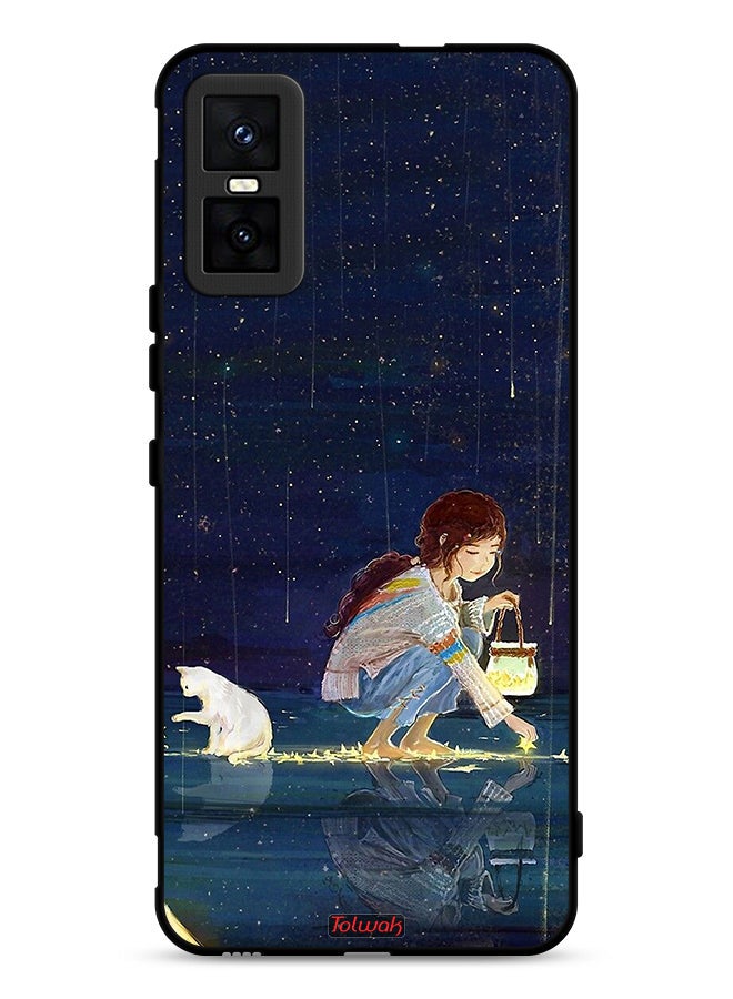 Tolwak Infinix GT 30 Pro Protective Case Cover Collecting Stars Art - Image 1