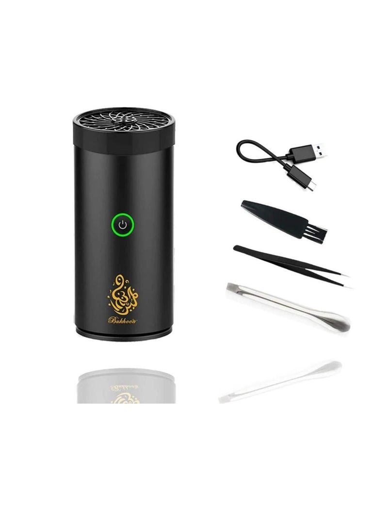Bakhoor Portable Bakhoor USB Rechargable Smart Electornic Incense Burner For Home And Car  - Image 3