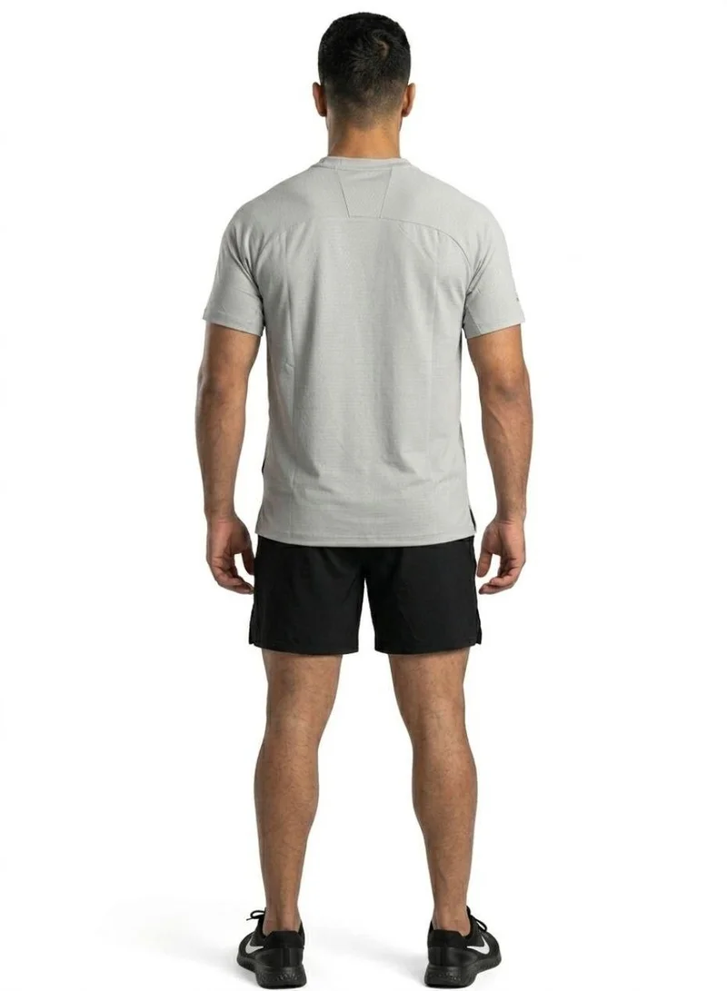 Prima Ace Grey Men's Running Top Luxury Soft T-Shirt Grey for Men | Best Price UAE