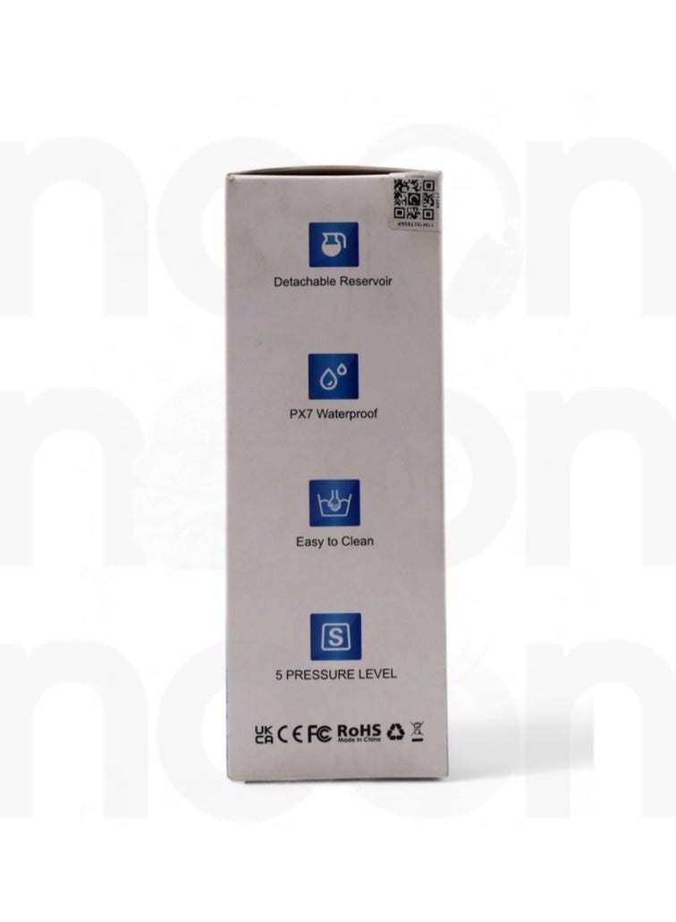 2023 Upgraded Portable Whitening Water Flosser – Rechargeable Cordless Dental Cleaning Oral Irrigator, IPX7 Waterproof, Deep Plaque Removal, Gum Massager, Teeth Cleaner for Home & Travel - Image 5