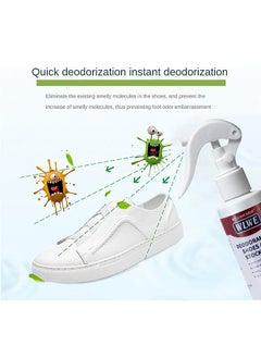 WILLIAM WEIR 120ML Foot Care Shoe Odor Eliminator Deodorizer Spray And Removes Bad Smells Of Boots Heels Tennis Shoe Cleats Sneakers Ballet Shoe Sports Shoes And More  - Image 3